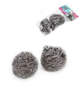 Spirali in acciaio inox anti-ruggine 30gr, confezione da 2 pezzi