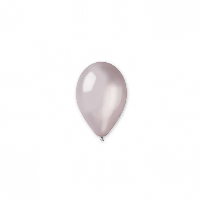 Palloncino tinta unita metal, diametro 26 cm, confezione da 16 pezzi