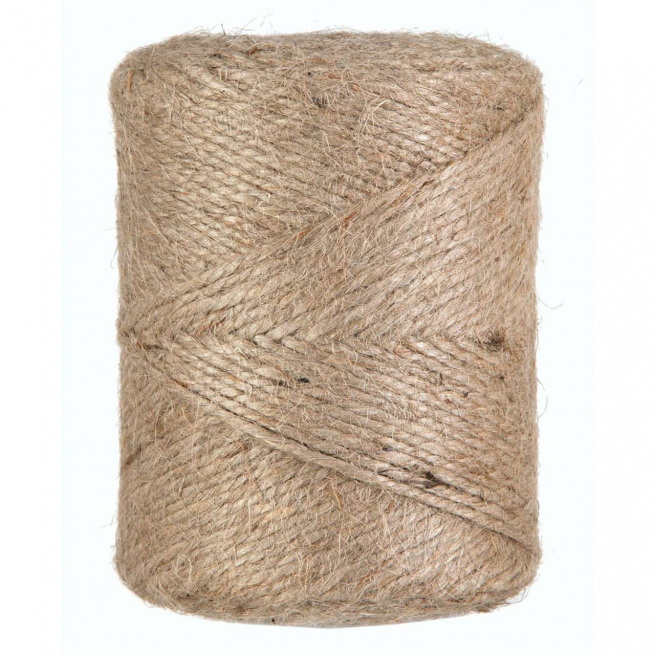 Rotolo cordoncino in juta naturale, matassa 500gr. da 155 metri circa