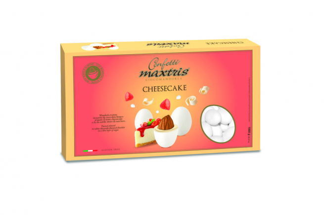 Confetti bianchi "Maxtris" cheesecake, confezione da 1 kg