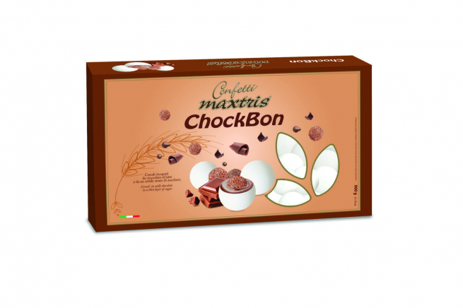 Confetti "Maxtris" Chockbon, confezione da 900 gr