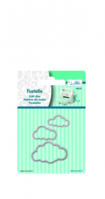 Accessori a forma di nuvola per fustellatrice "La Little", confezione da 3 pezzi