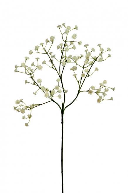 Fiore "Gypsophila" con stelo, altezza 51 cm, confezione da 6 pezzi, vari colori