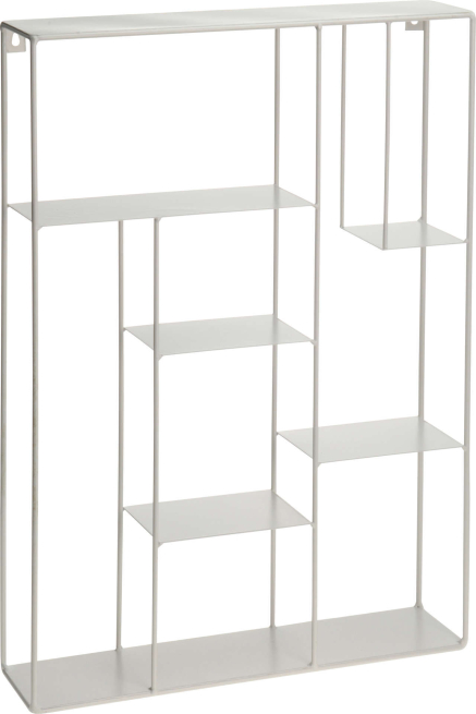 Bacheca in metallo bianco appendibile, 40x60 cm