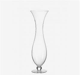 Vaso in vetro altezza 60 cm e diametro 18 cm