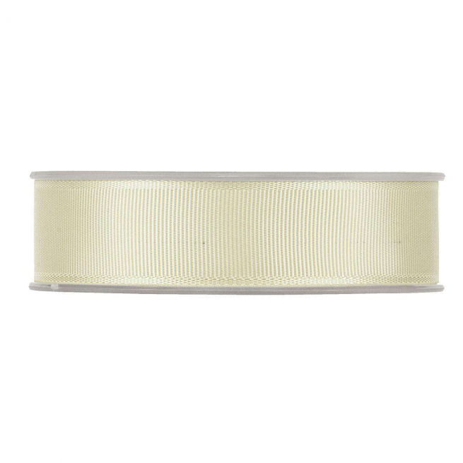 Nastro regalo tessuto gros grain beige
