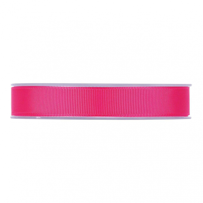 Rotolo nastro tessuto gros grain fucsia