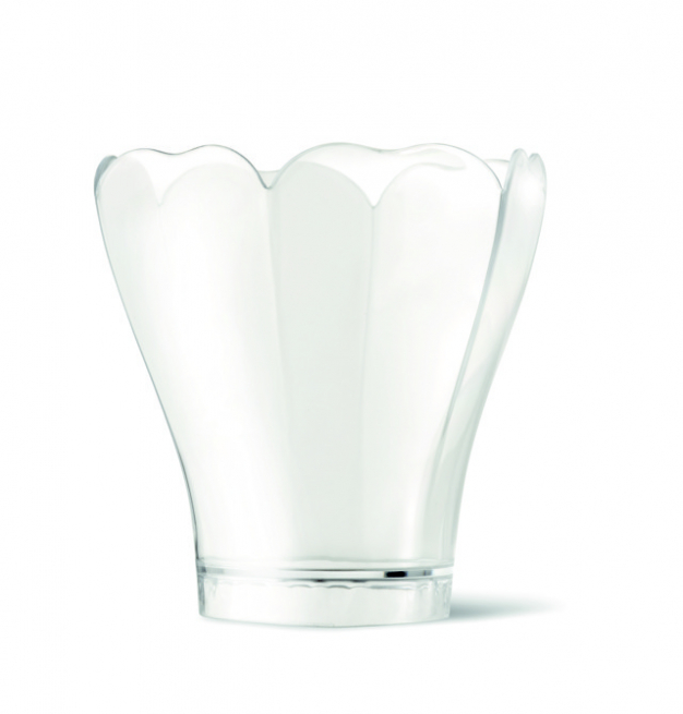 Mini coppetta fingerfood "Lily" in plastica trasparente
