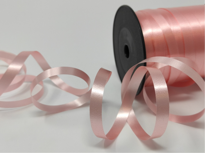Rotolo nastro "Splendene" diamant rosa altezza 10 mm, bobina da 250 mt