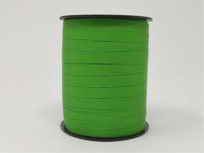Rotolo nastro carta sintetica verde smeraldo altezza 10 mm, in bobina da 250 mt