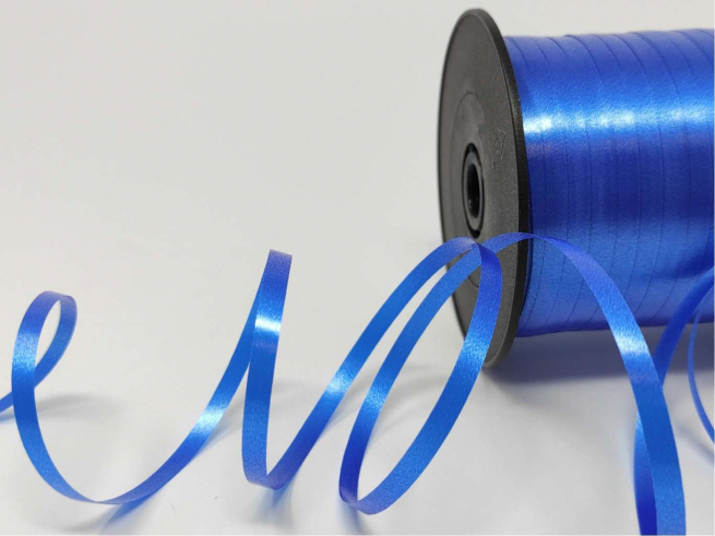 Rotolo nastro "Splendene" diamant blu reale altezza 5 mm, bobina da 500 mt