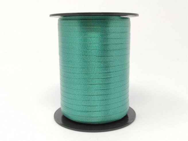 Rotolo nastro "Splendene" goffrato verde pino altezza 5 mm, in bobina da 500 mt