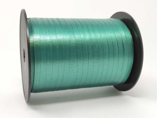 Rotolo nastro "Splendene" goffrato verde pino altezza 5 mm, in bobina da 500 mt