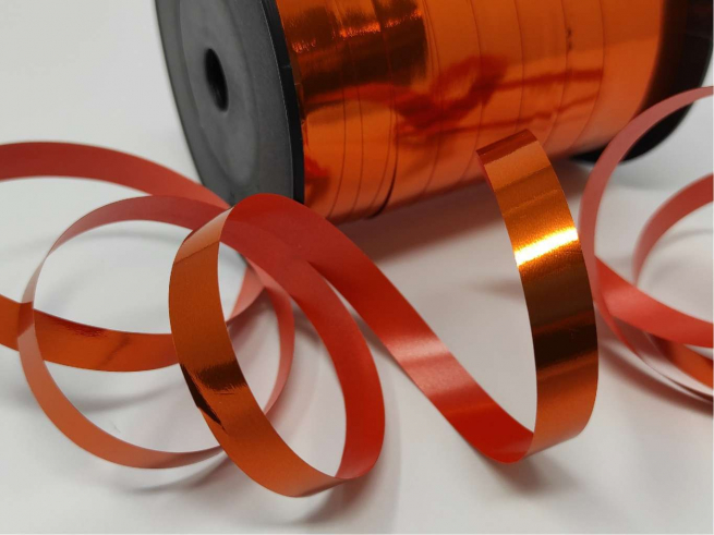 Rotolo nastro "Reflex" arancione altezza 10 mm, in bobina da 250 mt