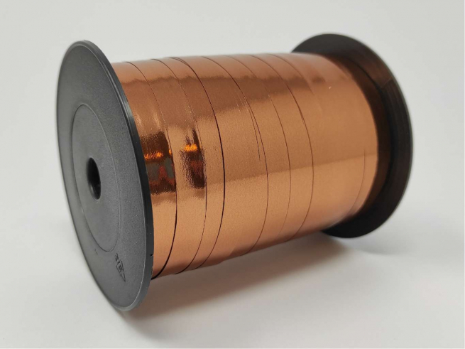 Rotolo nastro "Reflex" rame altezza 10 mm, in bobina da 250 mt