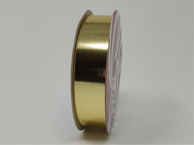 Rotolo nastro "Reflex" oro, in bobina da 100 mt