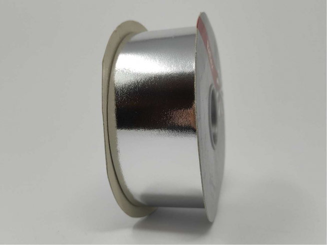 Rotolo nastro "Reflex" argento, in bobina da 100 mt