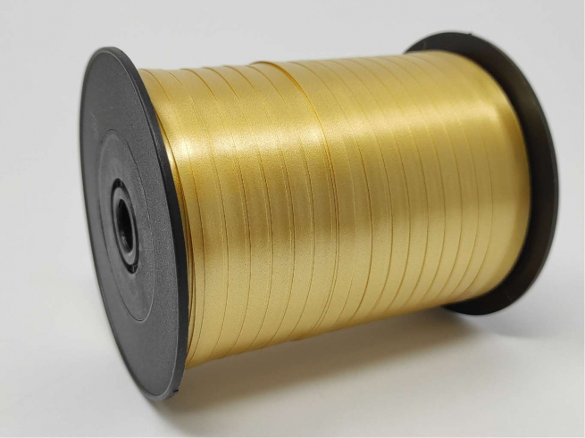 Rotolo nastro "Splendene" diamant oro antico altezza 5 mm, bobina da 500 mt