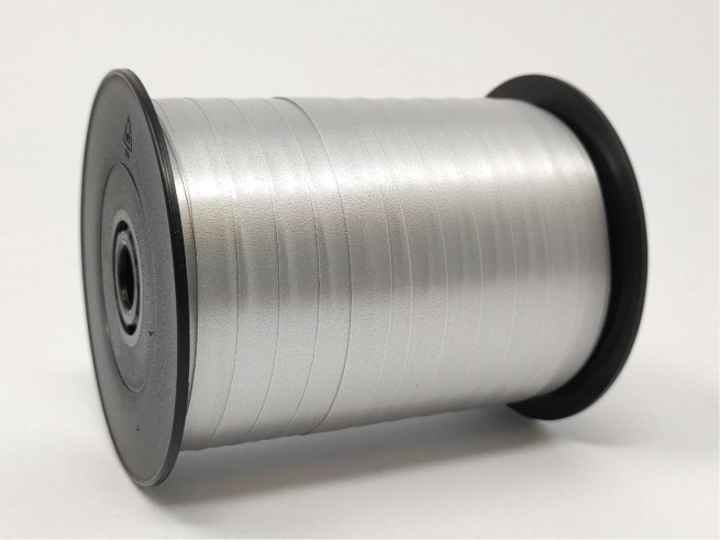 Rotolo nastro "Splendene" diamant argento altezza 10 mm, bobina da 250 mt