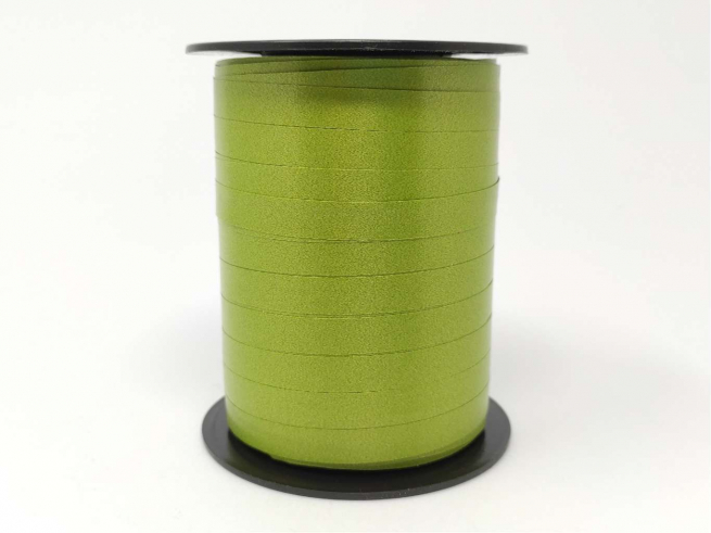 Rotolo nastro "Splendene" diamant verde muschio, altezza 10 mm, bobina da 250 mt