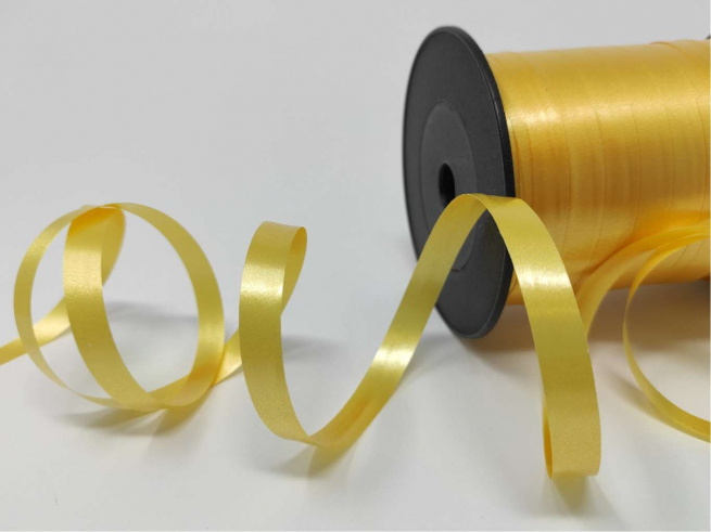 Rotolo nastro "Splendene" diamant oro, altezza 10 mm, bobina da 250 mt