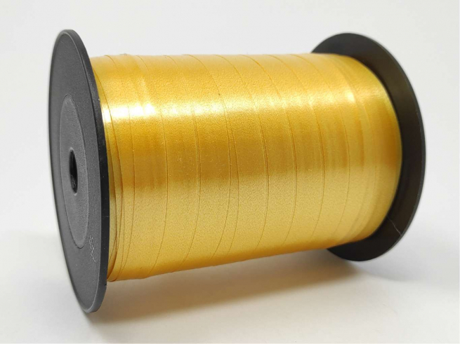 Rotolo nastro "Splendene" diamant oro, altezza 10 mm, bobina da 250 mt