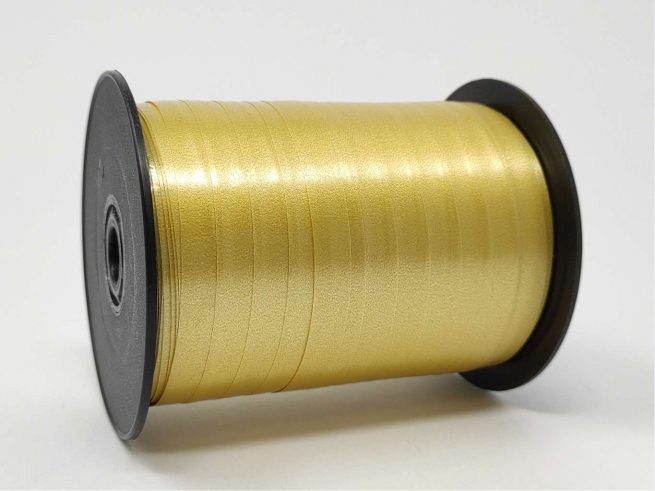 Rotolo nastro "Splendene" diamant oro antico, altezza 10 mm, bobina da 250 mt