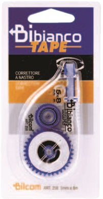 Correttore a nastro "Bibianco tape", 5mm x 8 metri