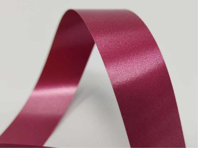 Rotolo nastro "Splendene" diamant bordeaux, bobina da 100 mt
