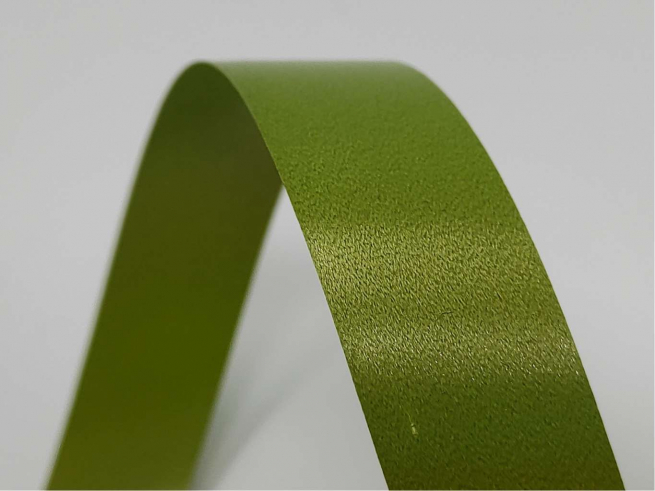 Rotolo nastro "Splendene" diamant verde muschio, bobina da 100 mt