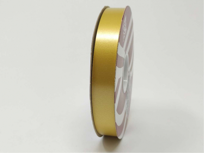 Rotolo nastro "Splendene" diamant oro antico, altezza 19 mm, bobina da 100 mt