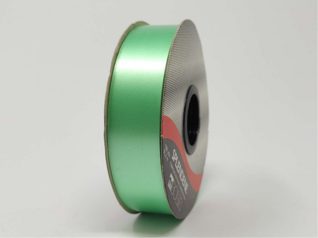 Rotolo nastro "Splendene" diamant verde salvia, altezza 31mm in bobina da 100 mt