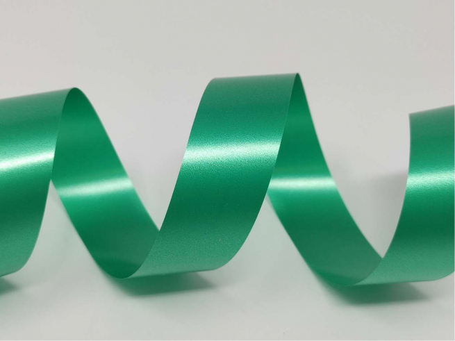 Rotolo nastro "Splendene" diamant verde smeraldo, bobina da 100 mt