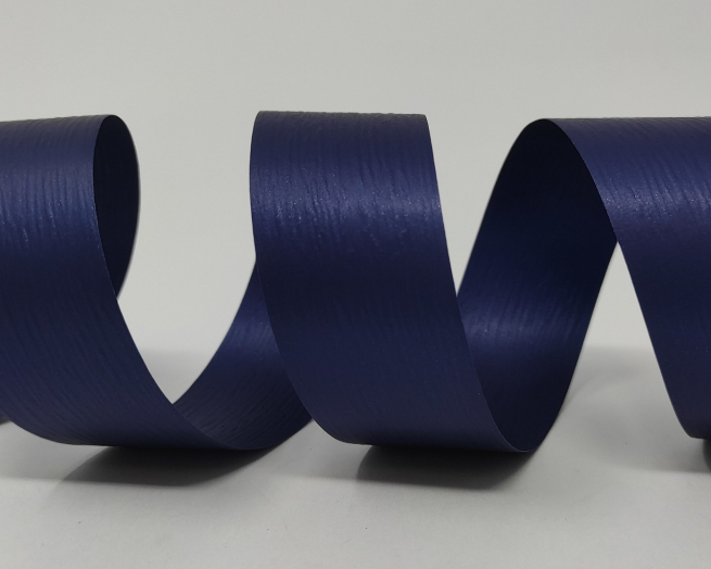 Rotolo nastro carta sintetica blu mare altezza 35 mm, in bobina da 50 mt