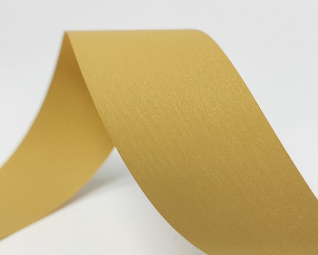 Rotolo nastro carta sintetica castagna altezza 35 mm, in bobina da 50 mt