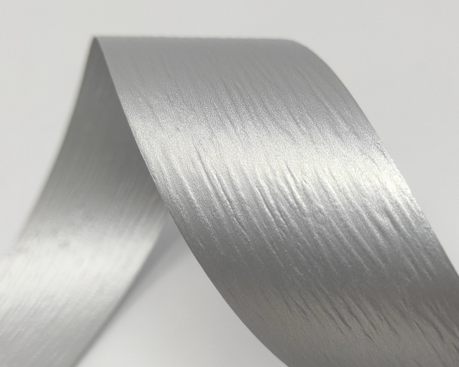 Rotolo nastro carta sintetica argento metallizzato