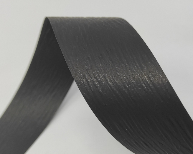 Rotolo nastro carta sintetica nero , in bobina da 50 mt