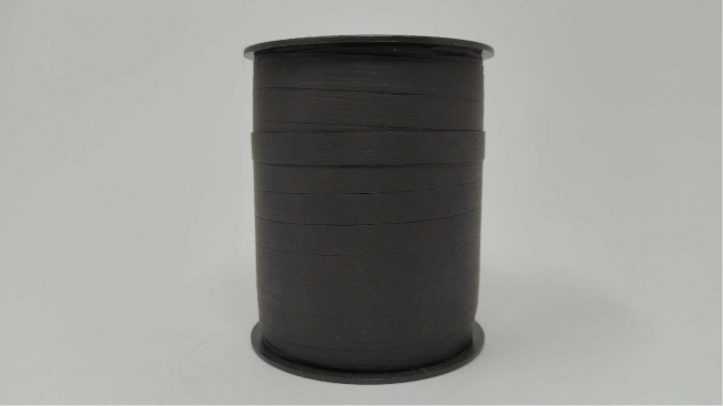 Rotolo nastro carta sintetica nero altezza 10 mm, in bobina da 250 mt