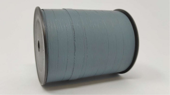 Rotolo nastro carta sintetica antracite altezza 10 mm, in bobina da 250 mt