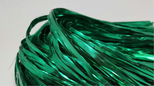 Rafia basic "Sveltostrip" verde smeraldo in confezione da 50 pezzi