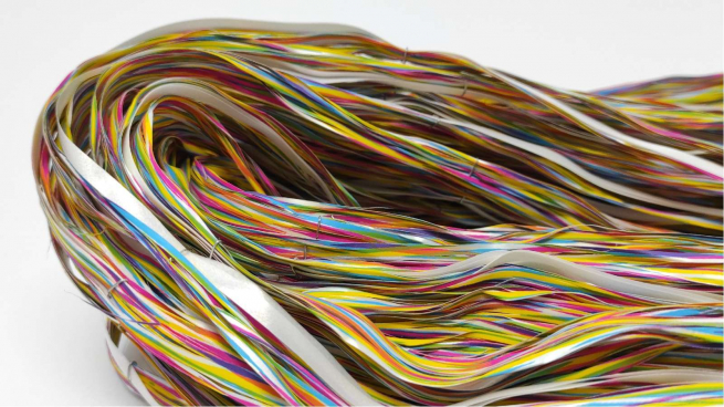 Rafia basic "sveltostrip" multicolor in confezione da 50 pezzi