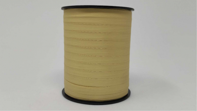 Rotolo nastro carta sintetica ecrù, altezza 10 mm, bobina da 250 mt