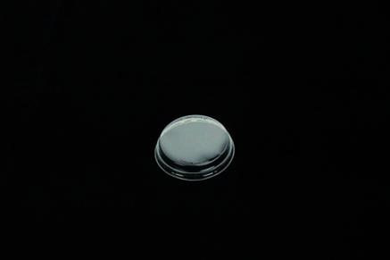 Coperchio PET trasparente per vaschetta rotonda alluminio per "crème caramel"