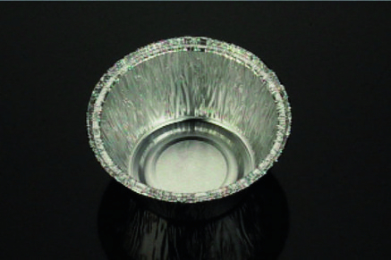 Vaschetta alluminio rotonda "Crème caramel", diametro 88mm h.38mm, confezione da 100 pezzi