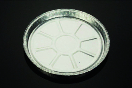 Vaschetta alluminio rotonda, altezza 15mm, confezione da 100 pezzi