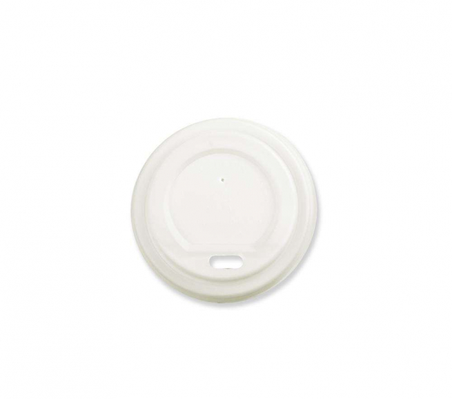 Bicchiere termico da caffè 120cc in cartoncino bianco riciclabile, confezione da 50 pezzi