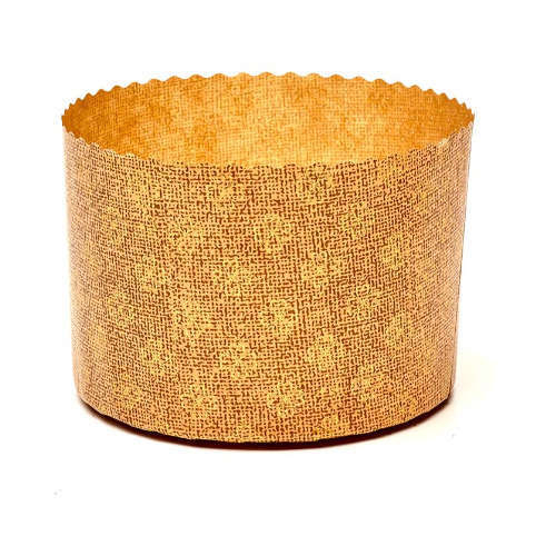 Forme cottura leggere per panettone alto "Milano" da 500gr, confezione da 200 pezzi