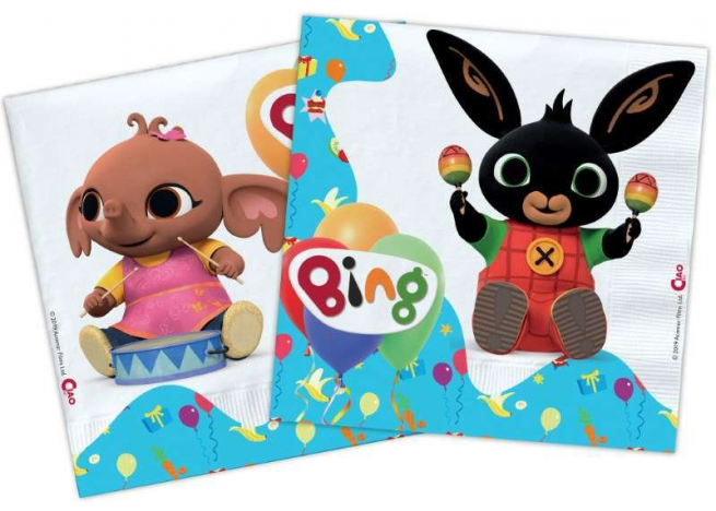 Tovagliolo fantasia "Bing", confezione da 20 pezzi