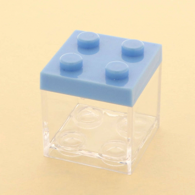 Scatola in plexiglass trasparente, 5x5x5 cm, confezione da 12 pezzi