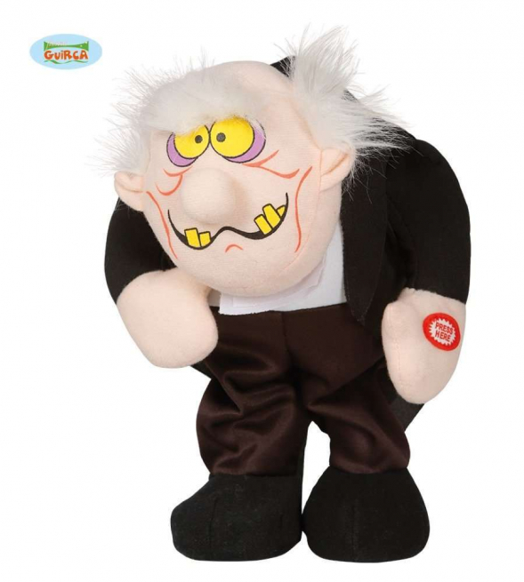 Maggiordomo con musica e movimento, altezza 25 cm